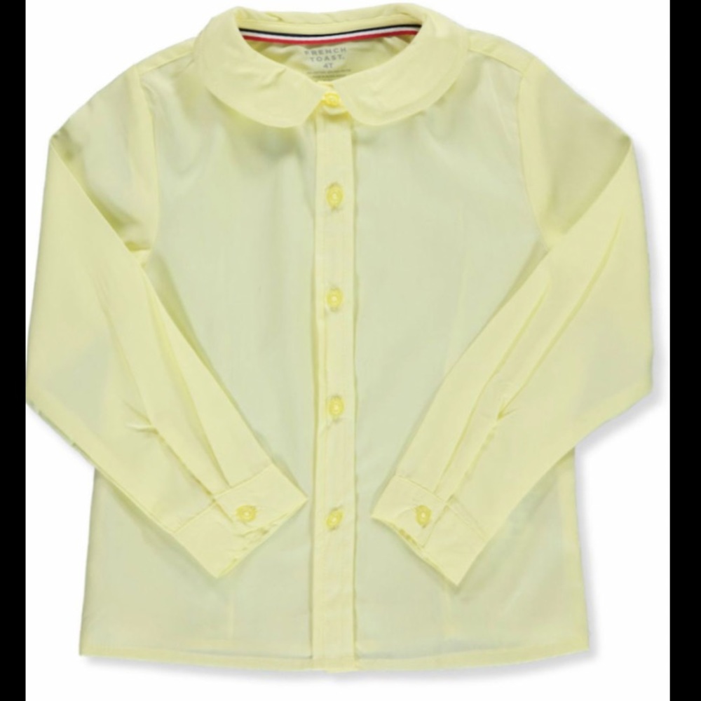French Toast little girls uniform shirt.
